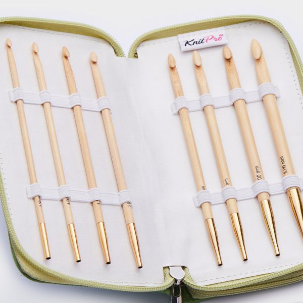 Bamboo Deluxe Afghan/Tunisian Crochet Hook Sets
