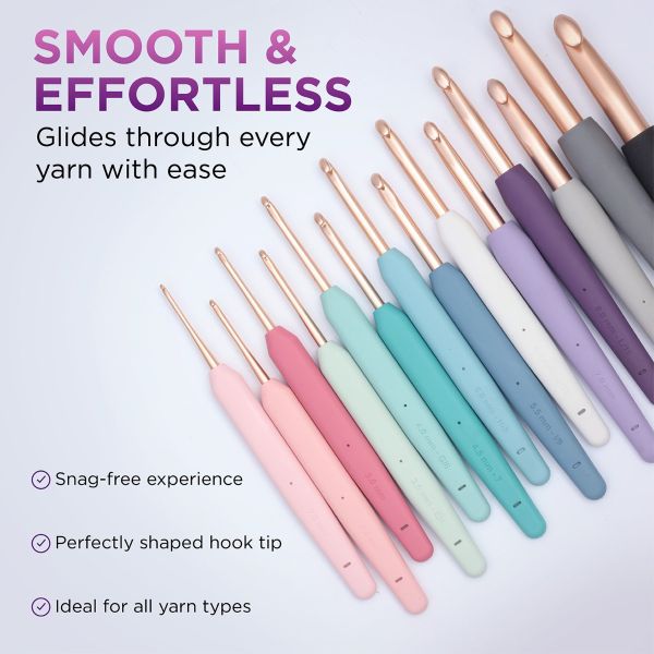 Vybe Single Ended Crochet Hook Sets
