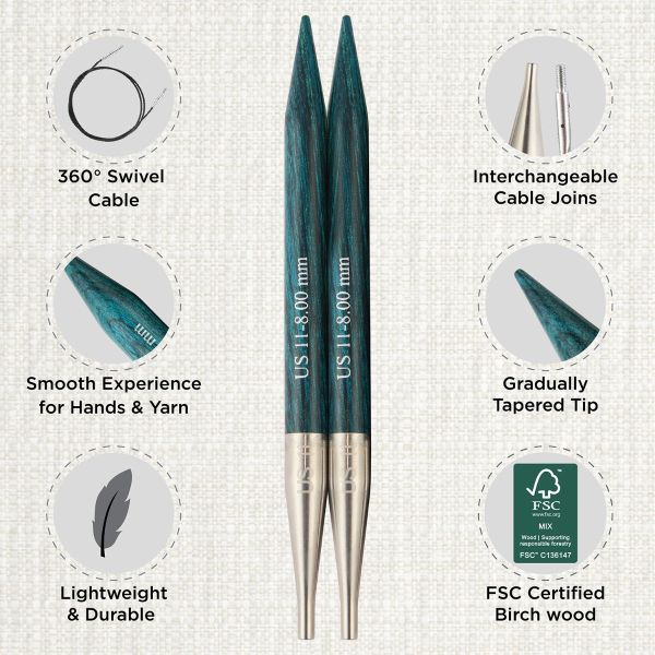 Dreamz Special Interchangeable Needle Sets - 10cm (4”)