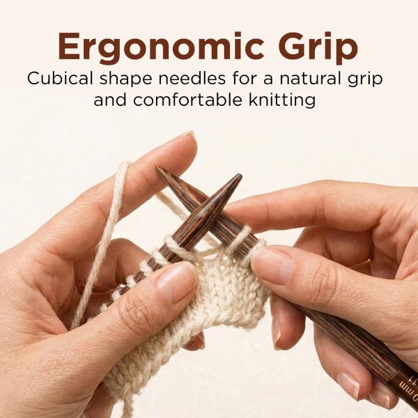 Ginger Cubics Special Interchangeable Knitting Needle Sets - 10cm (4”)