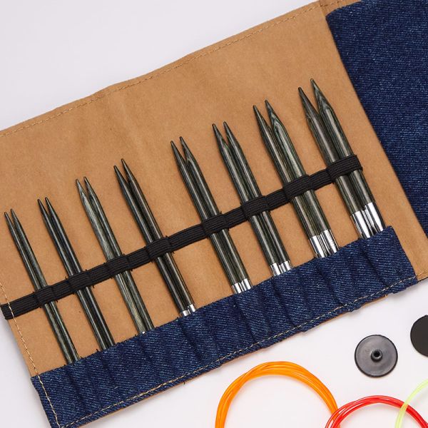 Indigo Wood Interchangeable Needle Set- 13cm (5