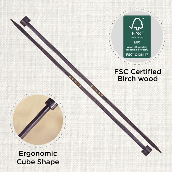 J’adore Cubics Single Pointed Needles