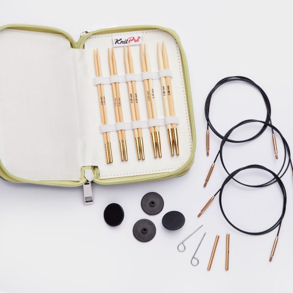 Bamboo Normal Interchangeable Needle Sets - 13cm (5”)