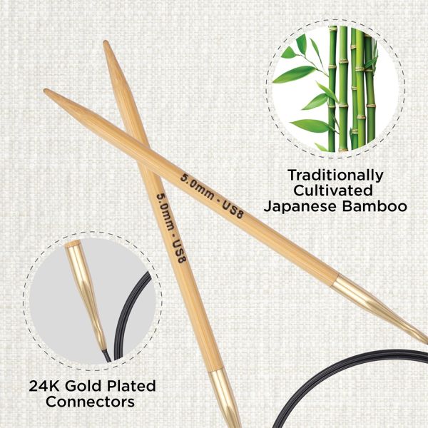 Bamboo Fixed Circular Needle