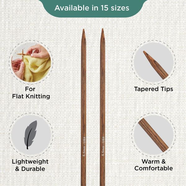 Ginger Single Pointed Needles