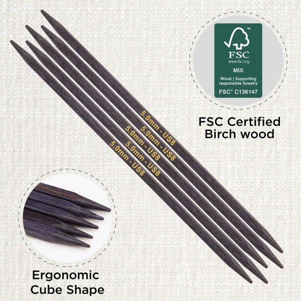 J’adore Cubics Double Pointed Needles