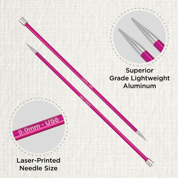 Zing Single Pointed Needles