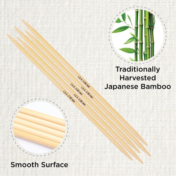 Bamboo Double Pointed Needles