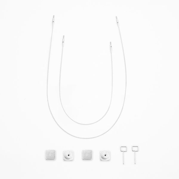 Petite Stainless Cables (Fixed) Pack of 2 