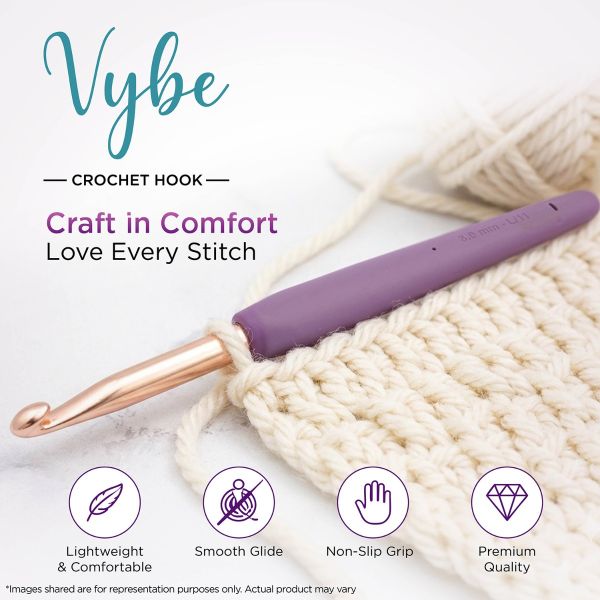 Vybe Single Ended Crochet Hooks