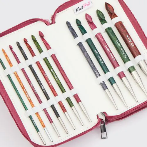 Dreamz Afghan/Tunisian Crochet Hook Sets| KnitPro