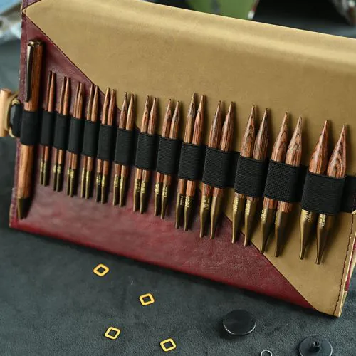 Genieve Figgis by Alison Gingeras 絶版 Ginger Özel Değiştirilebilir misinalı Şiş Setleri| KnitPro