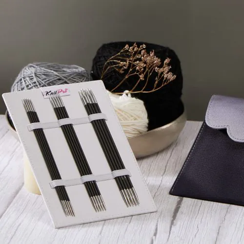 Karbonz Double Pointed Knitting Needles Set | KnitPro