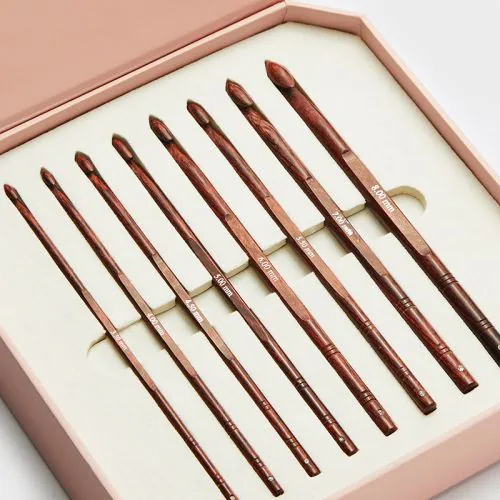 Symfonie Rose Tığ Hediye Seti | KnitPro