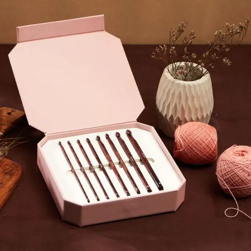 Symfonie Rose Tığ Hediye Seti | KnitPro