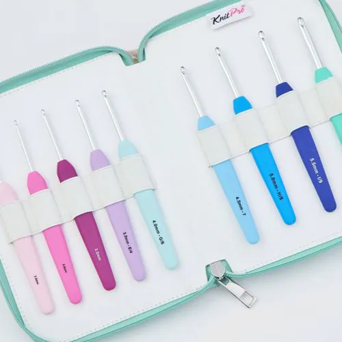 Qoo &グミセット Amazon.com: KnitPro Dreamz Grande Afghan/Tunisian Crochet Hook Set
