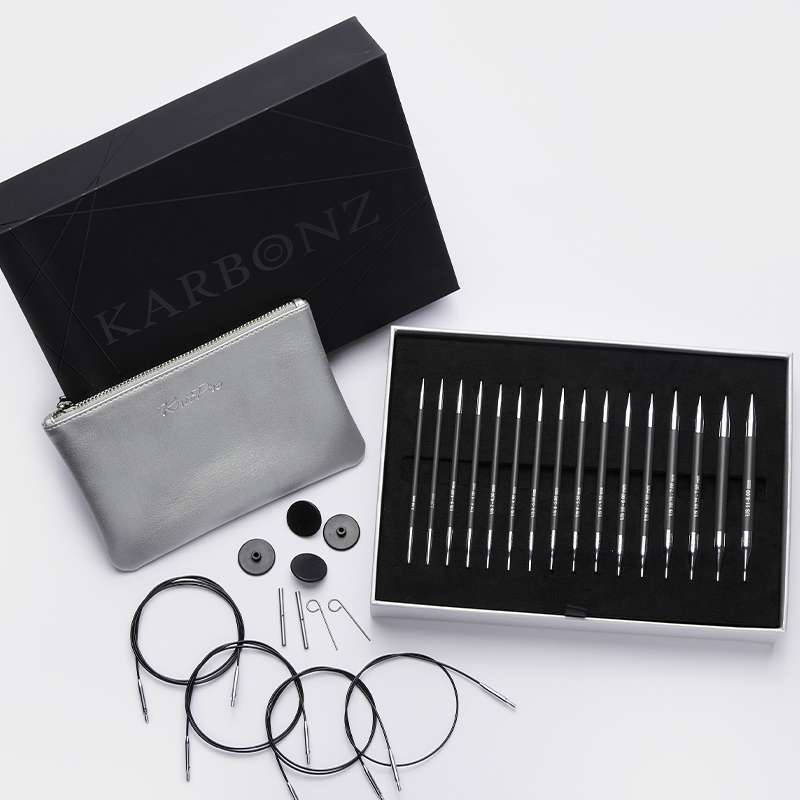 Karbonz Knitting Needles Gift Set | KnitPro