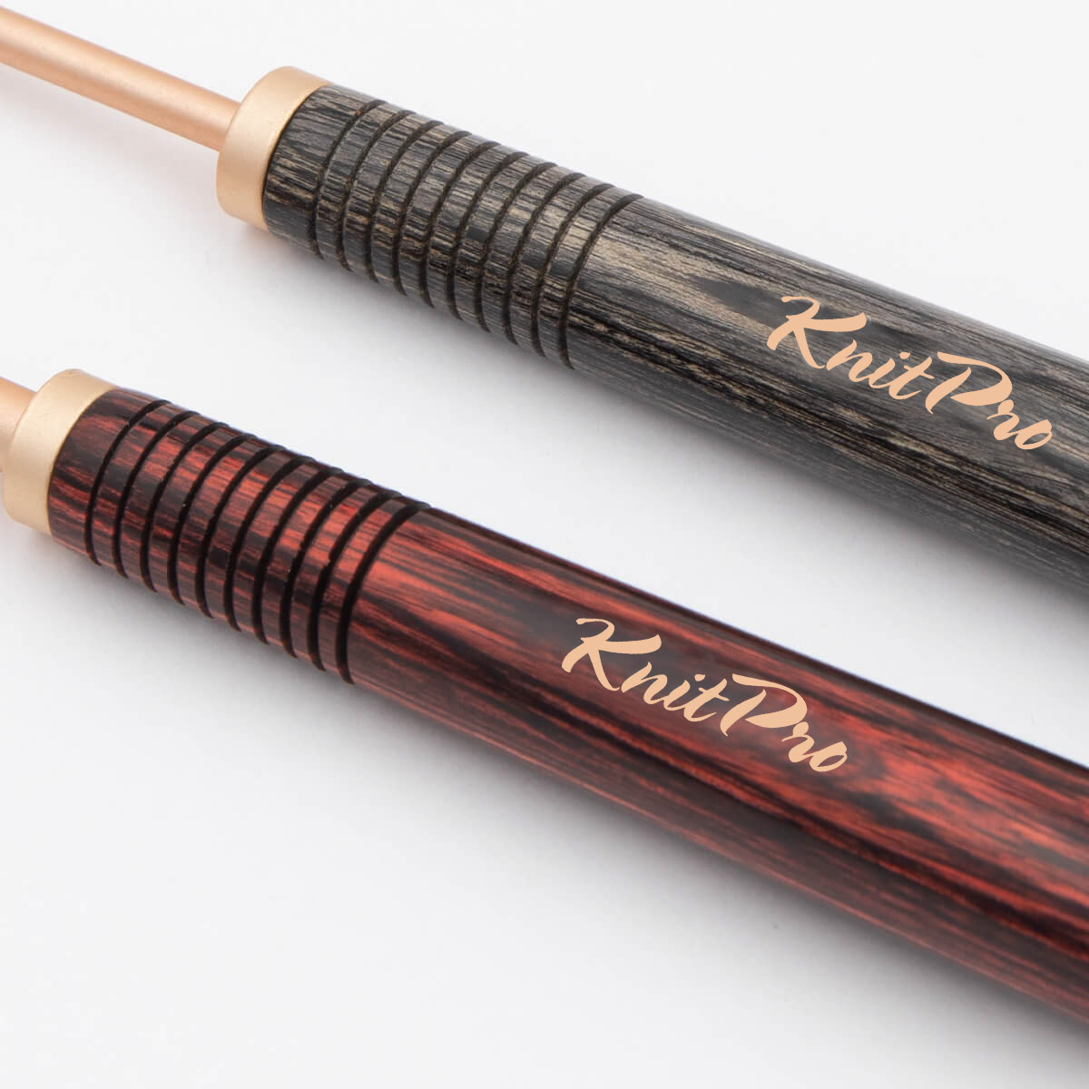 クローバー Oasis Wooden Handles for Interchangeable Crochet Hooks | KnitPro