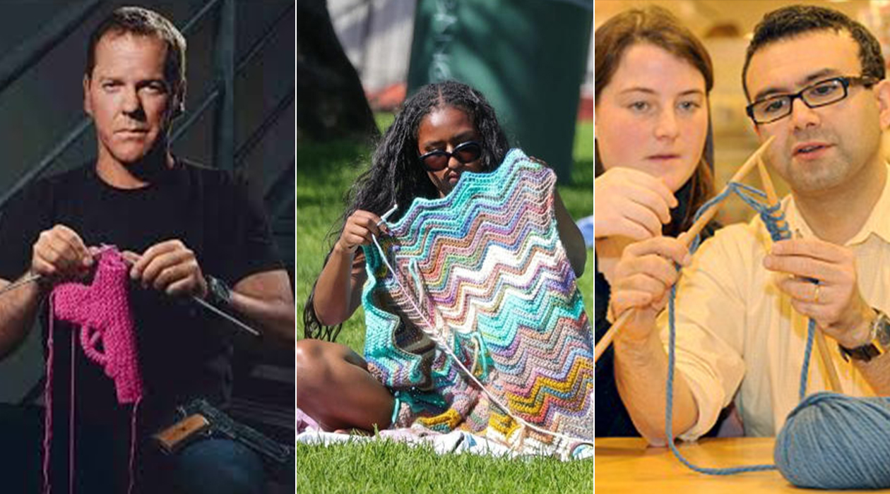 10 Celebs Who Love to Knit