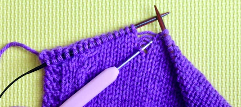 Häufige Fehler beim Stricken reparieren