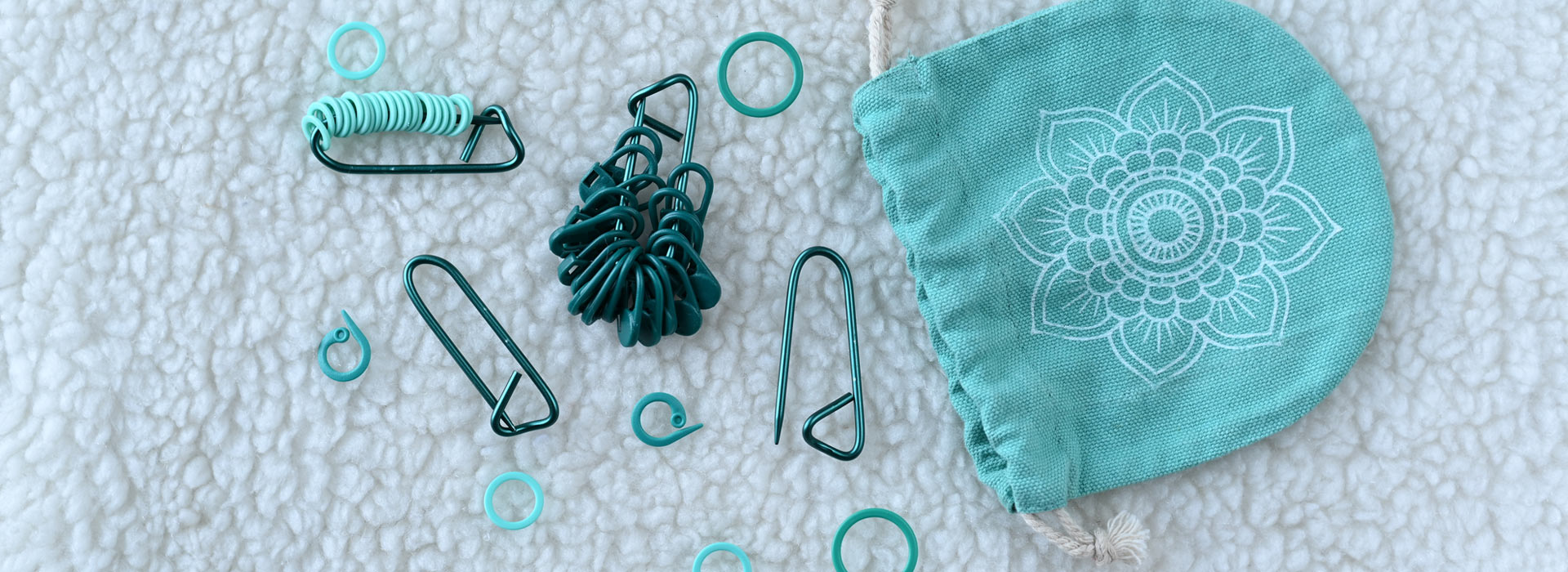 Mindful Knitting with Stitch Markers