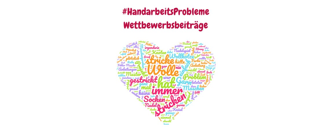 Sieger unseres Gewinnspiels #handarbeitsprobleme