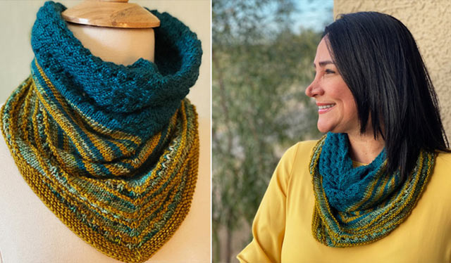 Unser Frühlings Knit Along: Der Smoke & Mirrors Cowl