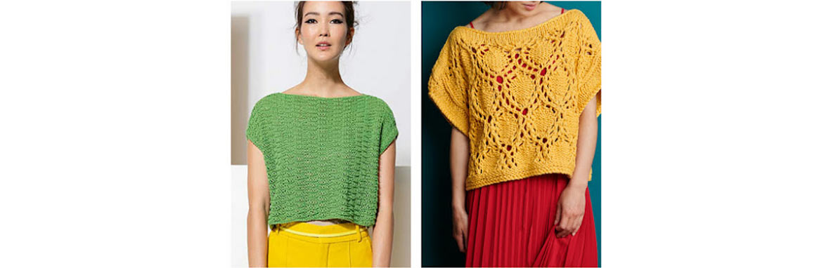 Big, bold and cotton – knitwear trends for this summer