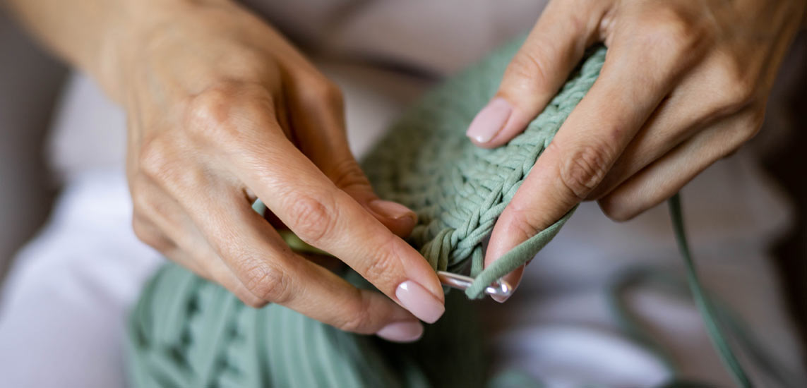 Create a different Texture - Learn How to Crochet in Front and Back Loops