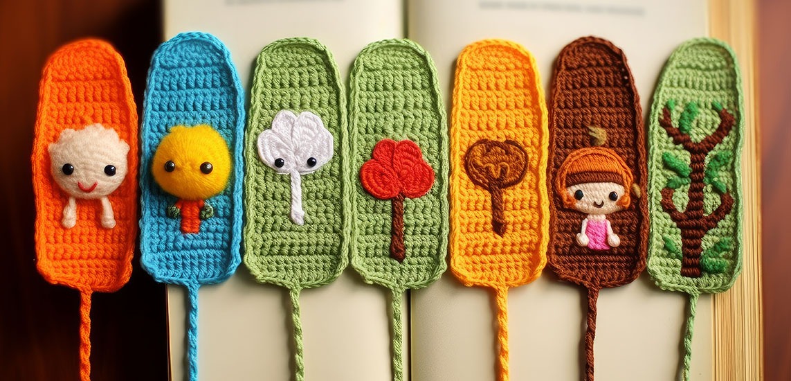 Wonderful Ideas of Crochet Bookmarks For Kids 