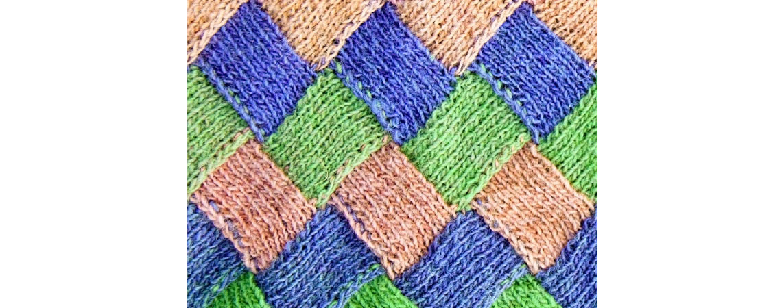 Knitting Tutorial: Entrelac Knitting for Beginners