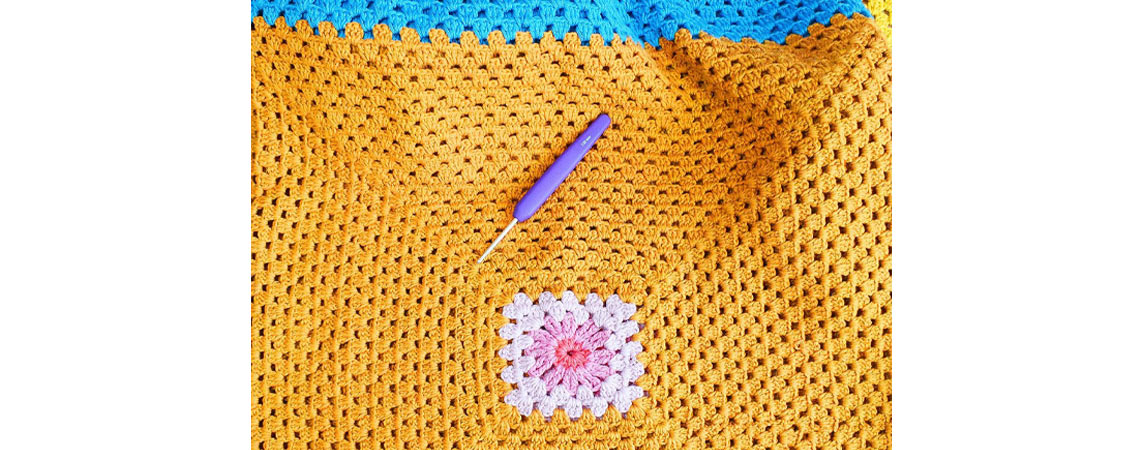 Granny Square Pencil Skirt