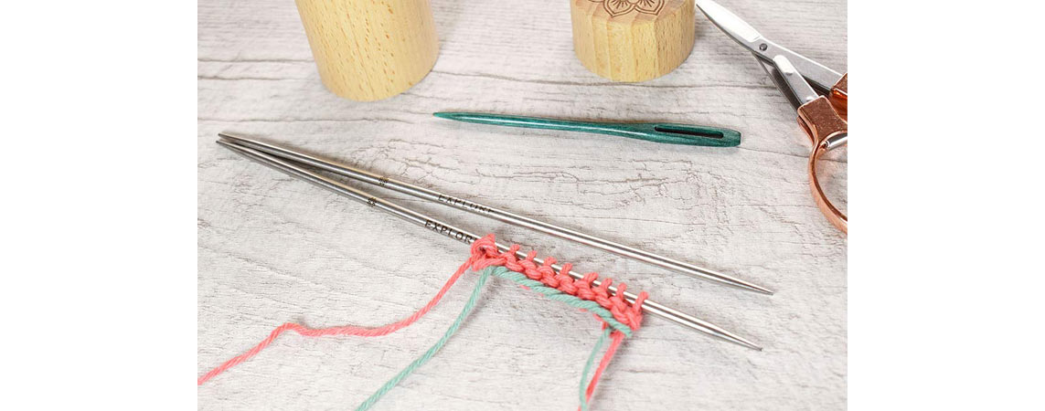 How to Cast On with Two Yarn Tails