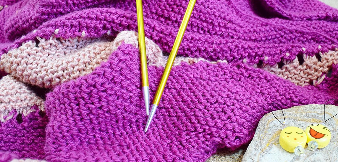 How to Construct a Knitted Shawl from Start to Finish?