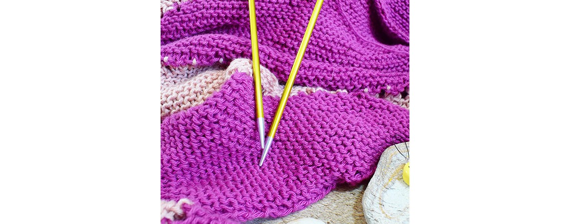 How to Construct a Knitted Shawl from Start to Finish