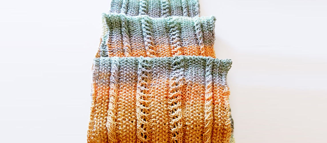 How to knit a Gradual Change Colour Effect?