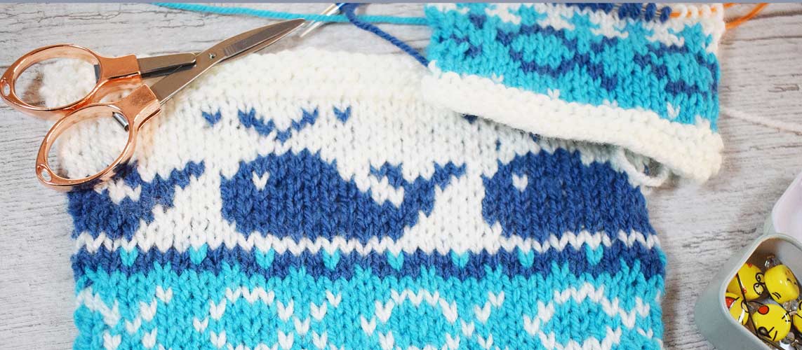 How to Knit Colours in a Project?