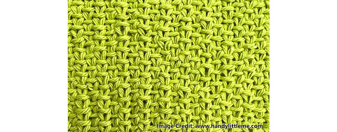 Knitting Tutorial: How to knit the Linen Stitch