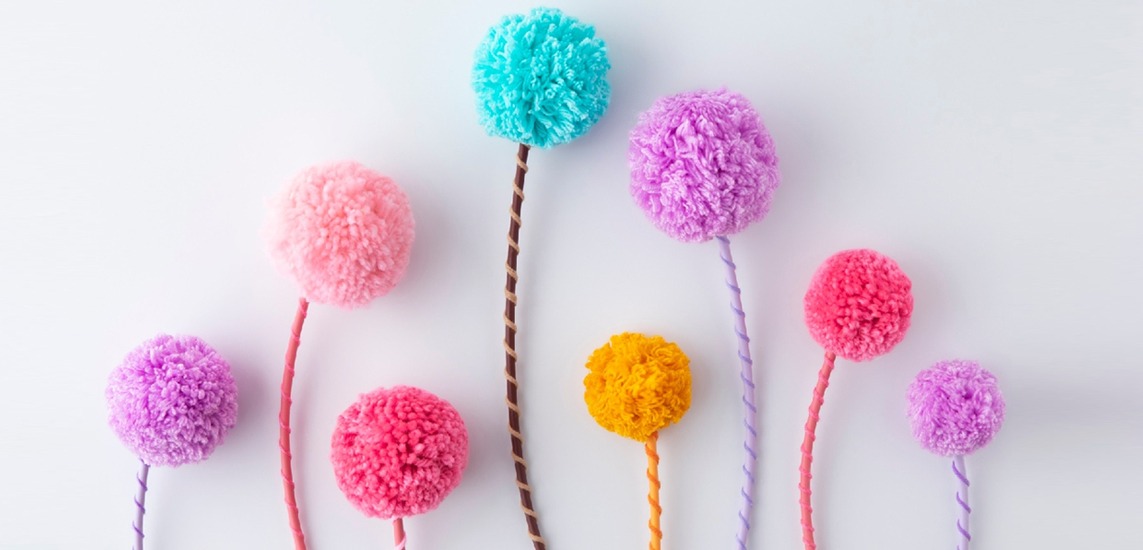 How to Make the Best and Easiest Pom-Poms