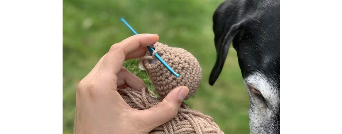 How to make a Single Crochet in Single-ended and Tunisian Crochet