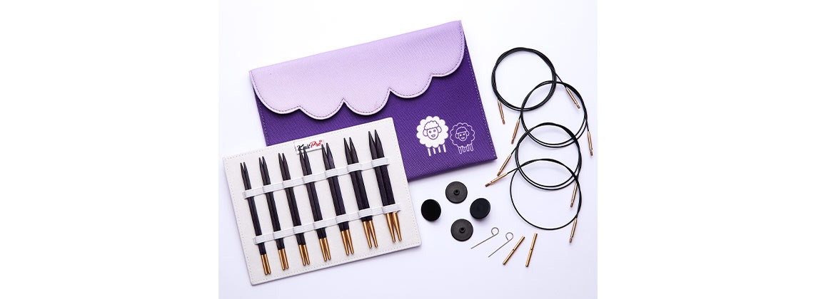 J’adore Cubics Deluxe Interchangeable Circular Needle Set