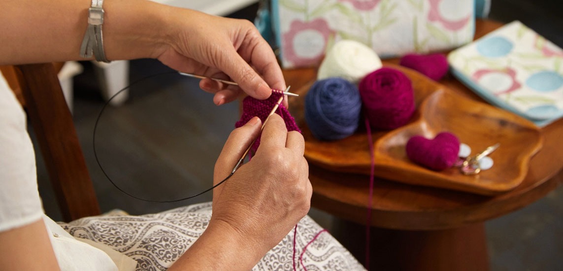 Stricken für einen guten Zweck - Handgemachte Liebe