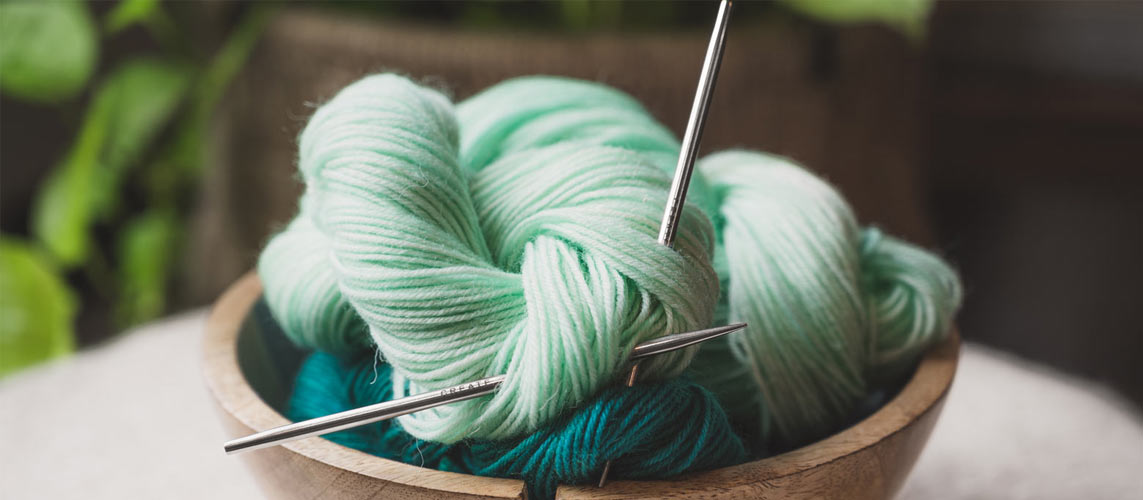 Knitting for your Home with the Mindful Collection