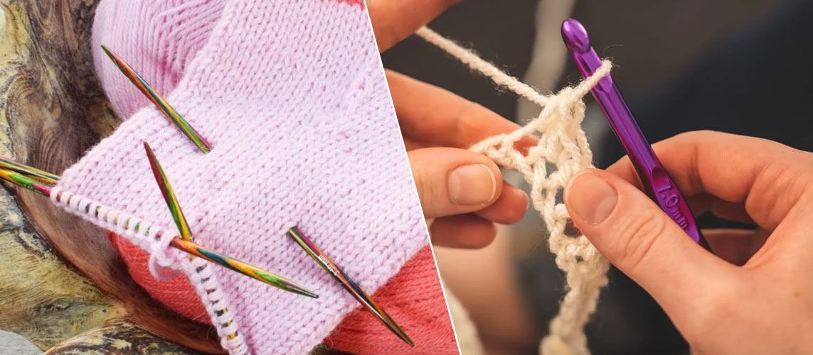 Knitting Vs Crocheting? The Ultimate Guide to Yarn Crafts