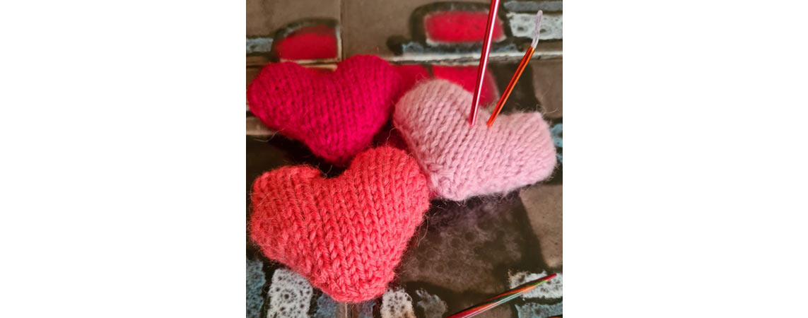 Matters of the Heart - Last-minute knitted and crocheted gifts for Valentine’s Day