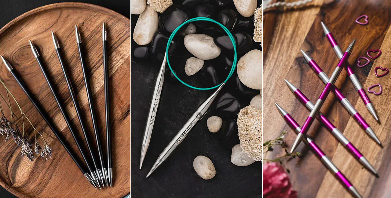 Сравнение вязальных спиц из углеродного волокна нержавеющей стали и алюминия