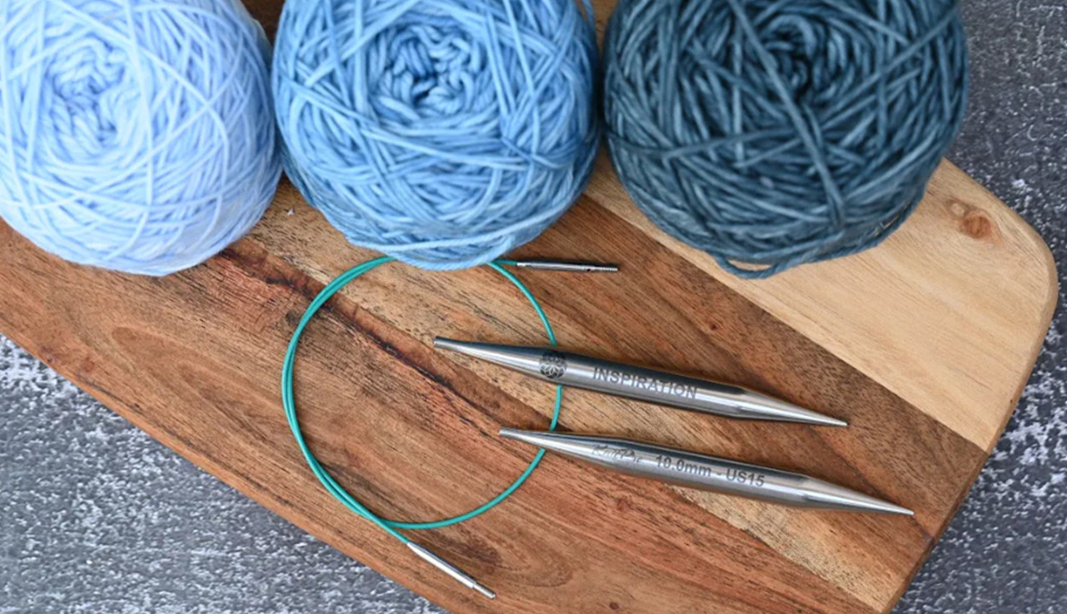 Doppelte glatte rechte Masche erklärt: Ein reversibler Gestrick