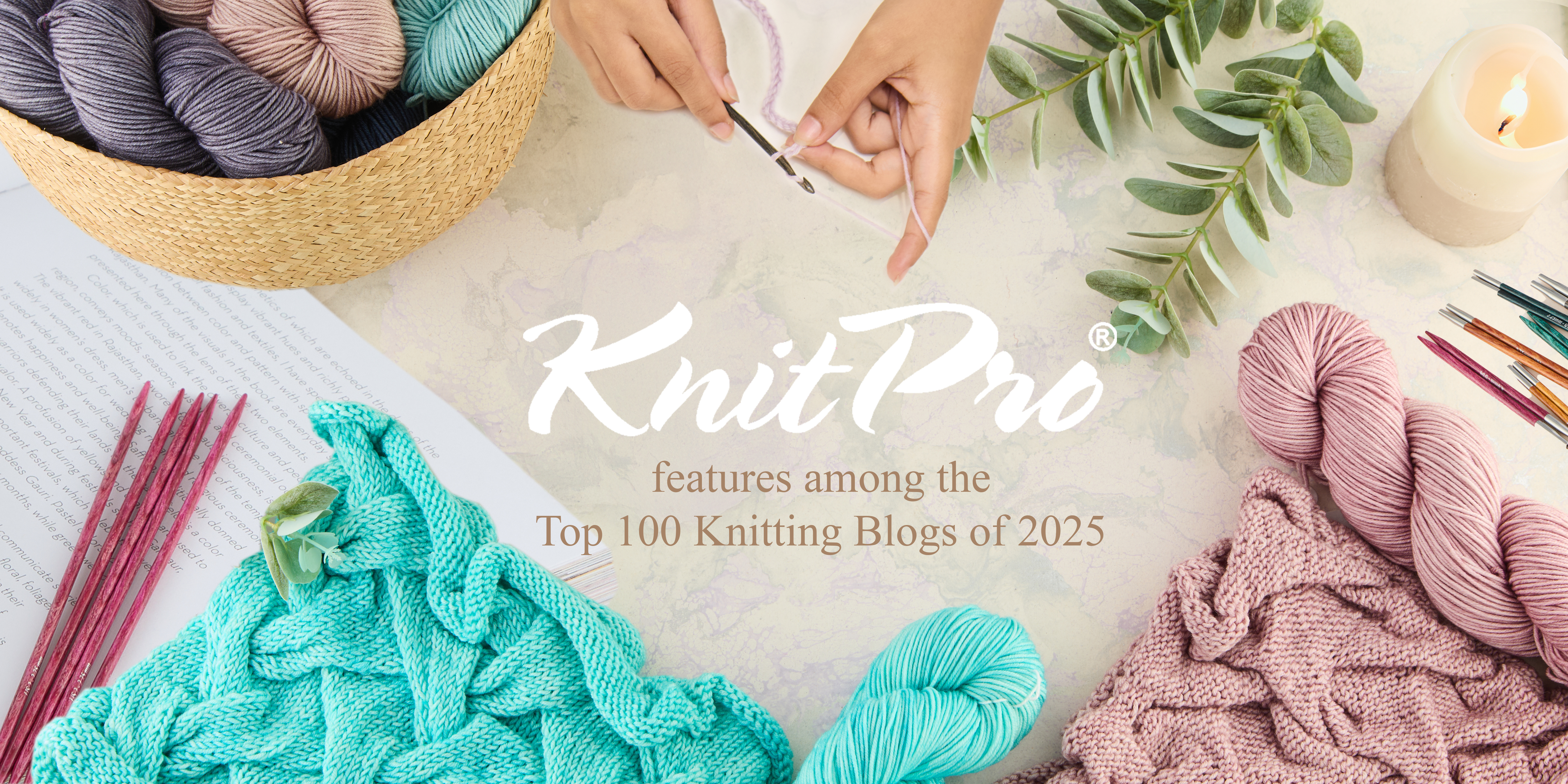 KnitPro Features on FeedSpot’s Top 100 Knitting Blogs and Websites in 2025 