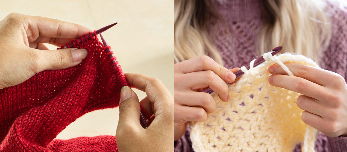 Knitting Vs Crocheting? The Ultimate Guide to Yarn Crafts