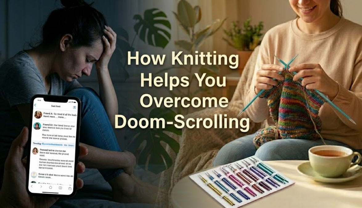 How Knitting (or Crochet) Helps You Overcome Doom-Scrolling